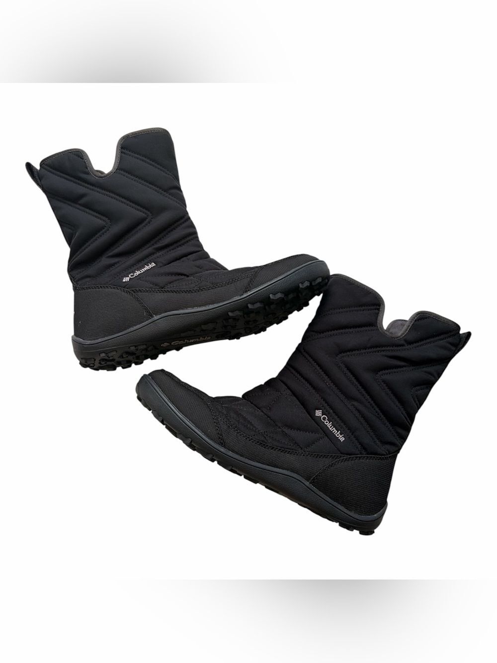 Columbia Minx Slip III Waterproof Winter Boots Black Womens Size 10.5